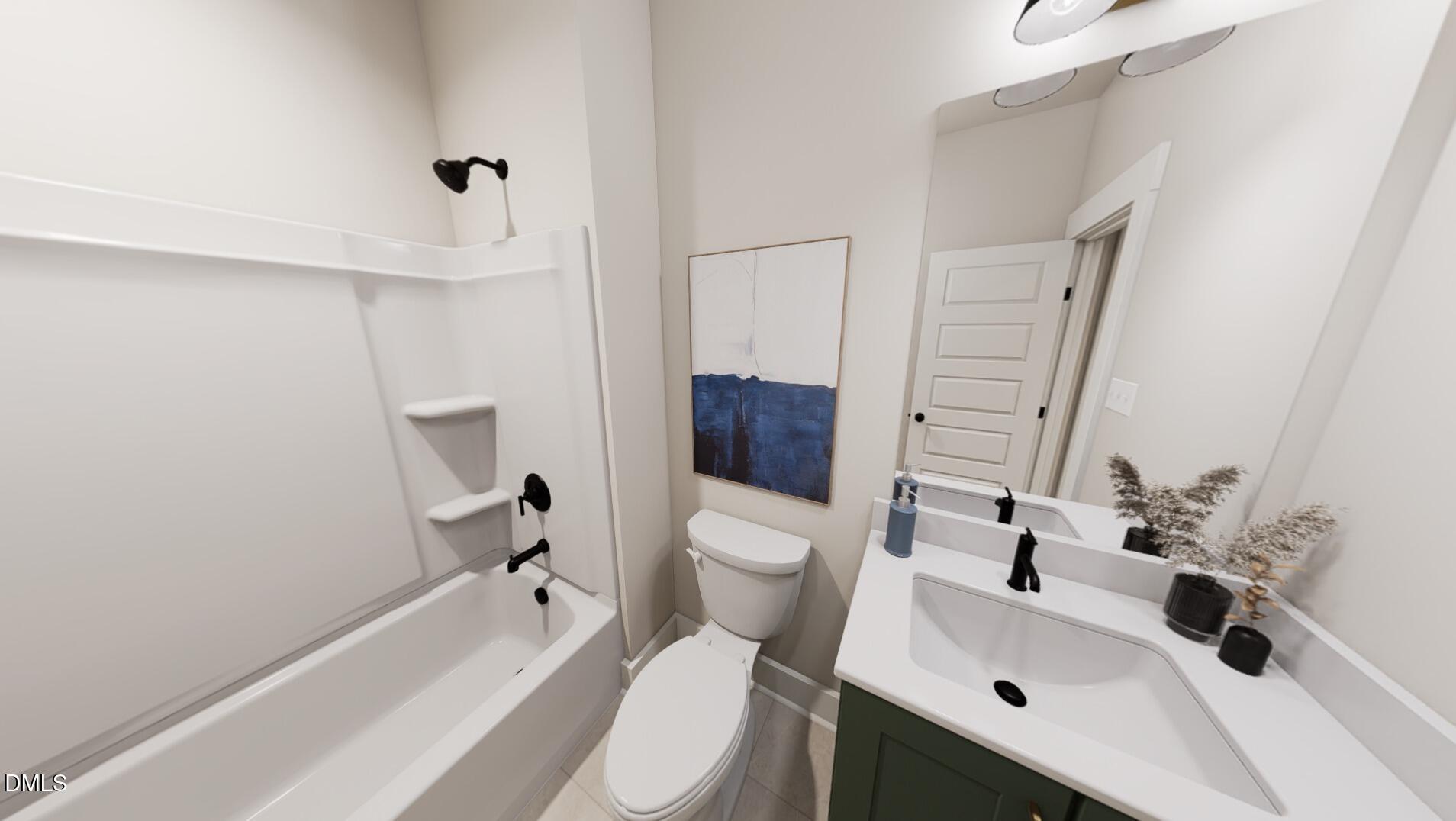 1161 Lamplighter Drive Raleigh, NC 27604 - Photo 17 of 23 First Floor Bathroom