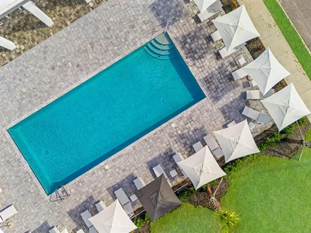 a view of a backyard with plants