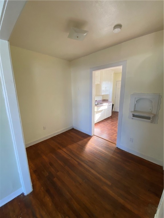 1224 6th Street, Unit 1 Corpus Christi, TX 78404 - Photo 2 of 5 wooden floor in an empty room