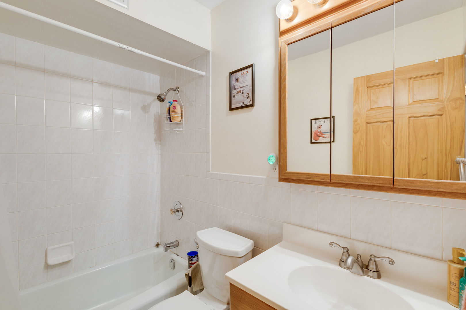 11000 Central Avenue, Unit 1A Chicago Ridge, IL 60415 - Photo 11 of 15 a bathroom with a sink a toilet and shower