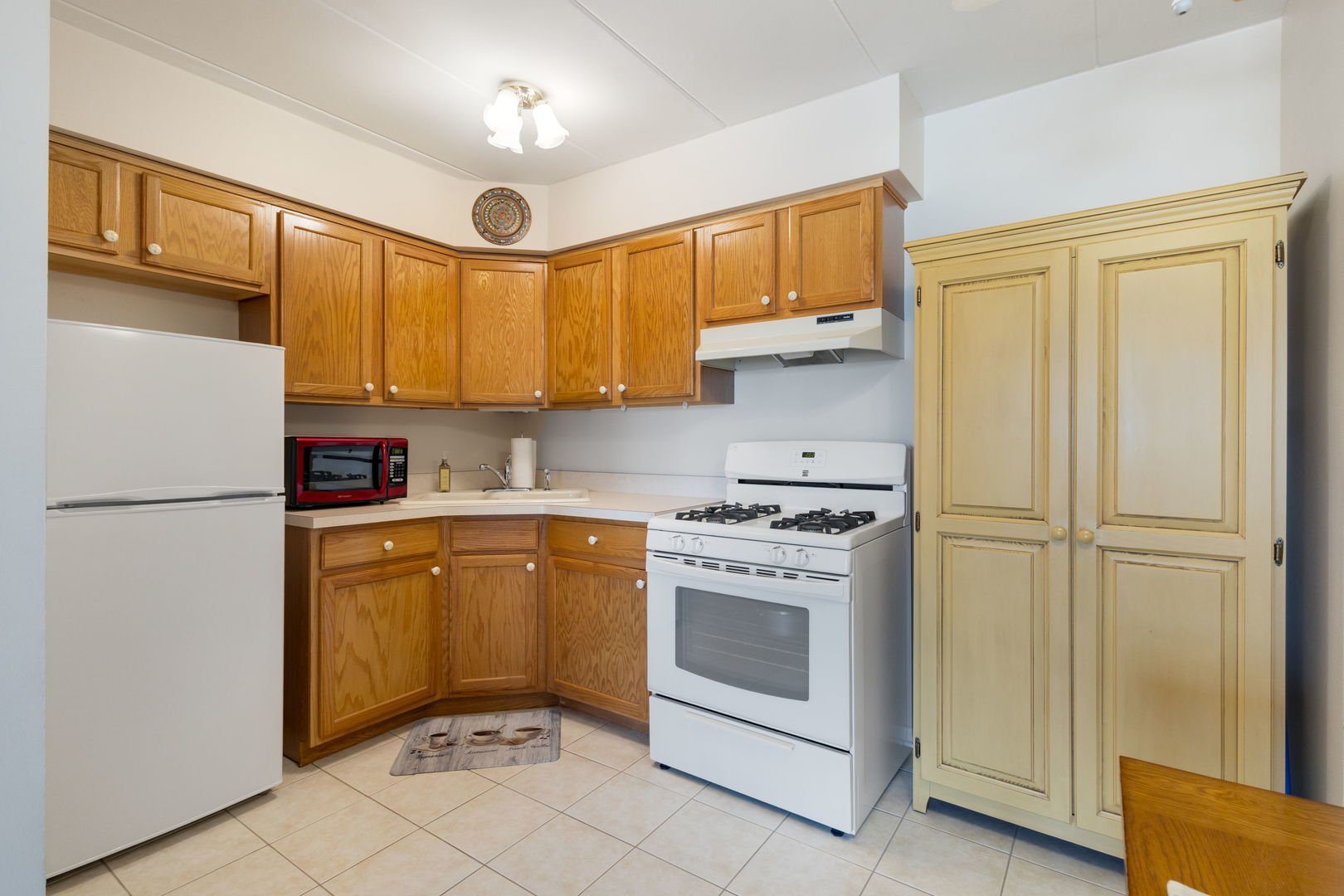 11000 Central Avenue, Unit 1A Chicago Ridge, IL 60415 - Photo 5 of 15 a kitchen with stainless steel appliances granite countertop a refrigerator sink and stove