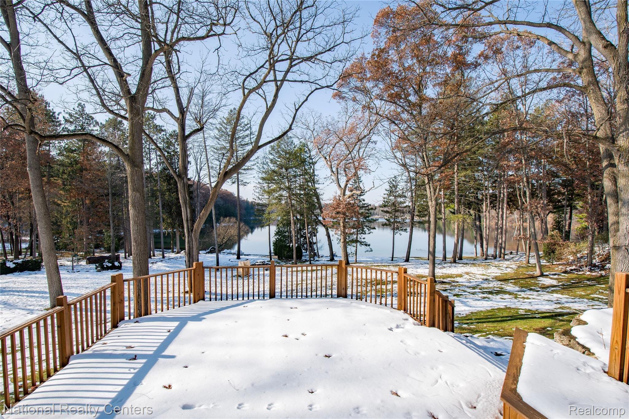 1753 Addaleen Road Highland, MI 48357 - Photo 36 of 41 Huge Decks For Entertaining and Breath Taking Views!