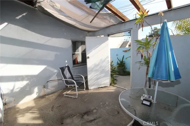 a room with gym equipment