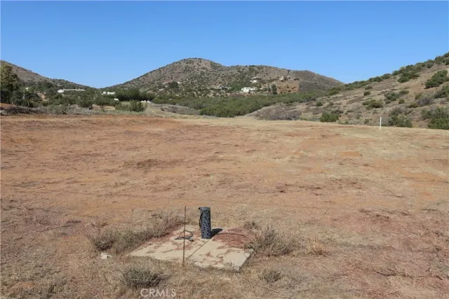 a view of lake with mountain