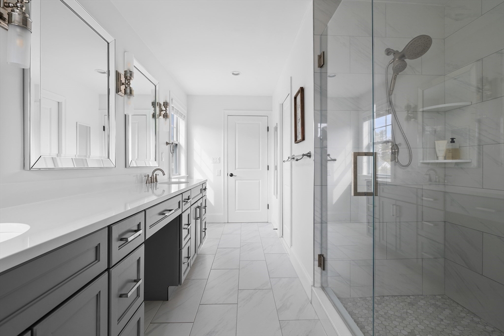 45 Rochambeau Avenue Wrentham, MA 02093 - Photo 14 of 21 a kitchen with a sink and refrigerator