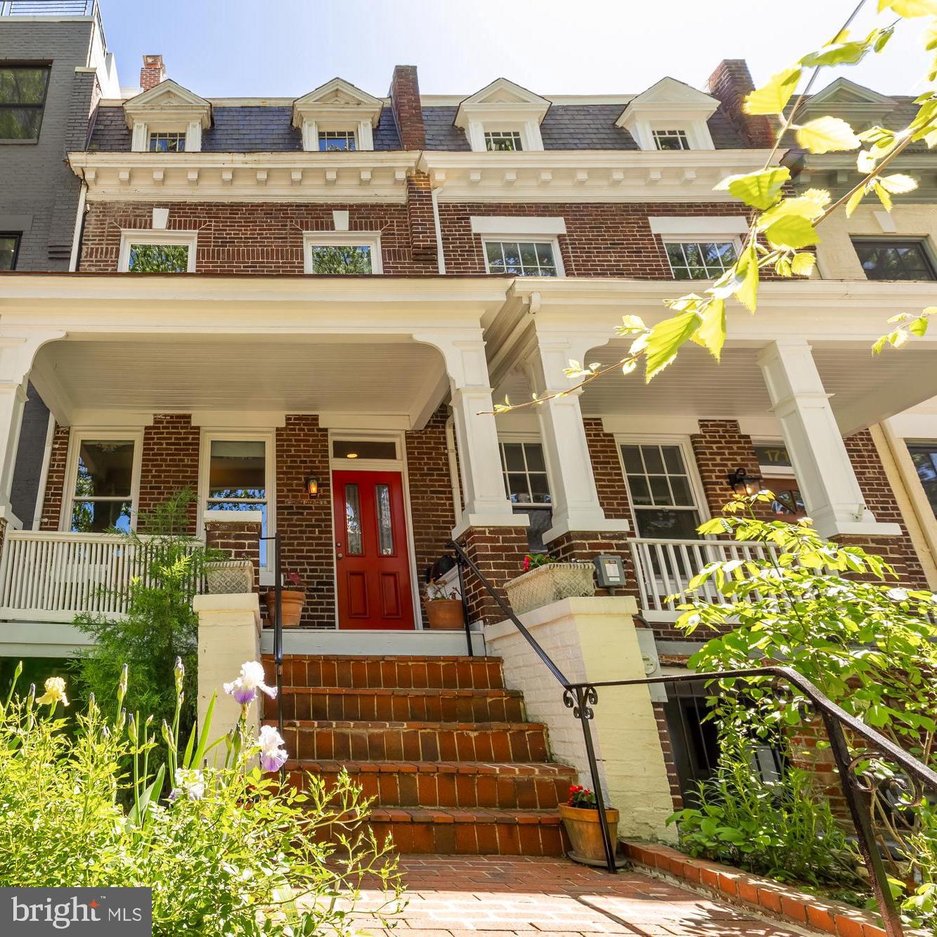 1716 Euclid Street Northwest Washington, DC 20009 - Photo 2 of 54 front view of a house