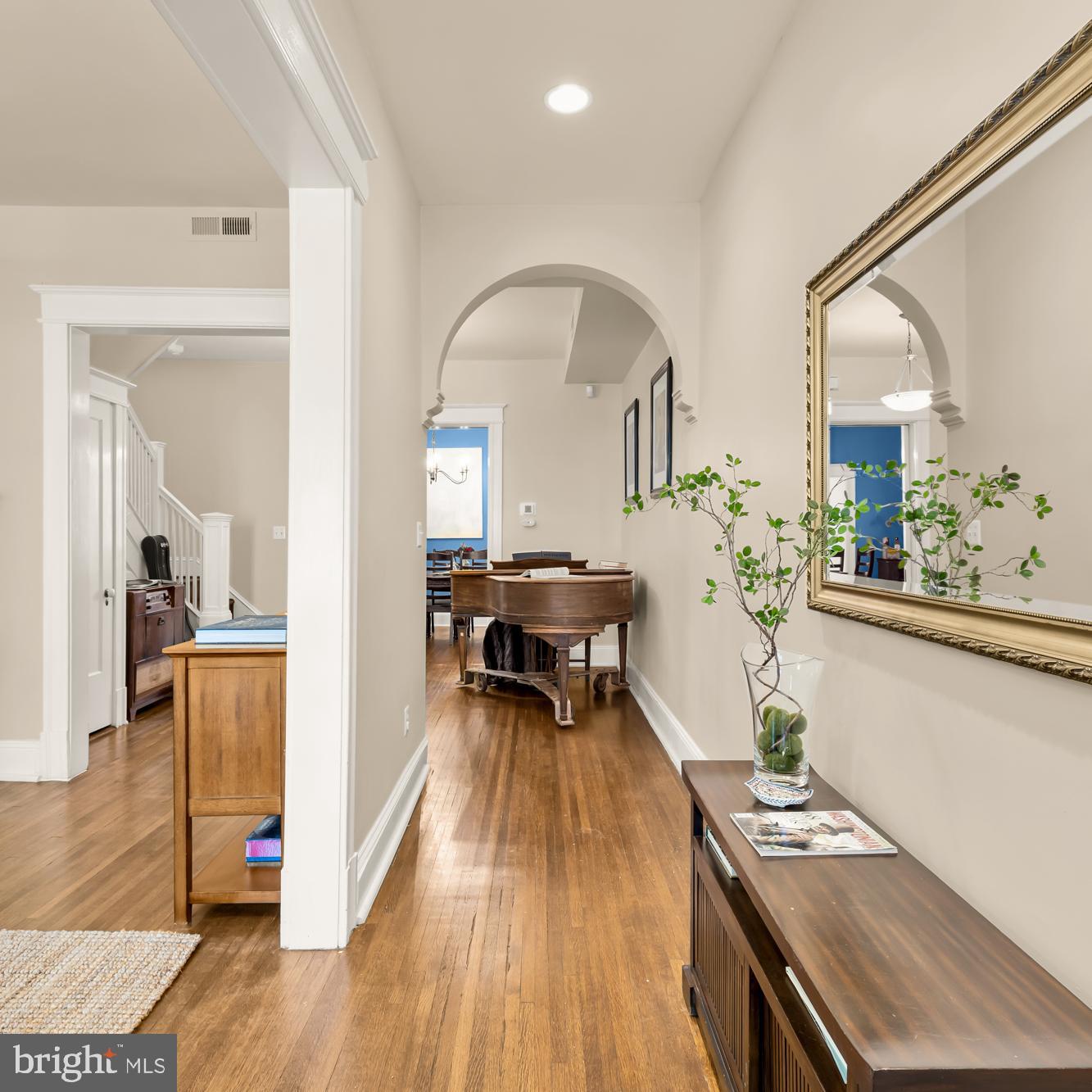 1716 Euclid Street Northwest Washington, DC 20009 - Photo 4 of 54 a living room with furniture and wooden floor