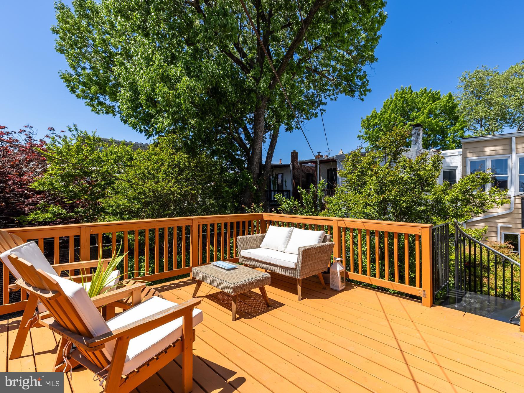 1716 Euclid Street Northwest Washington, DC 20009 - Photo 50 of 54 a view of a patio with two chairs