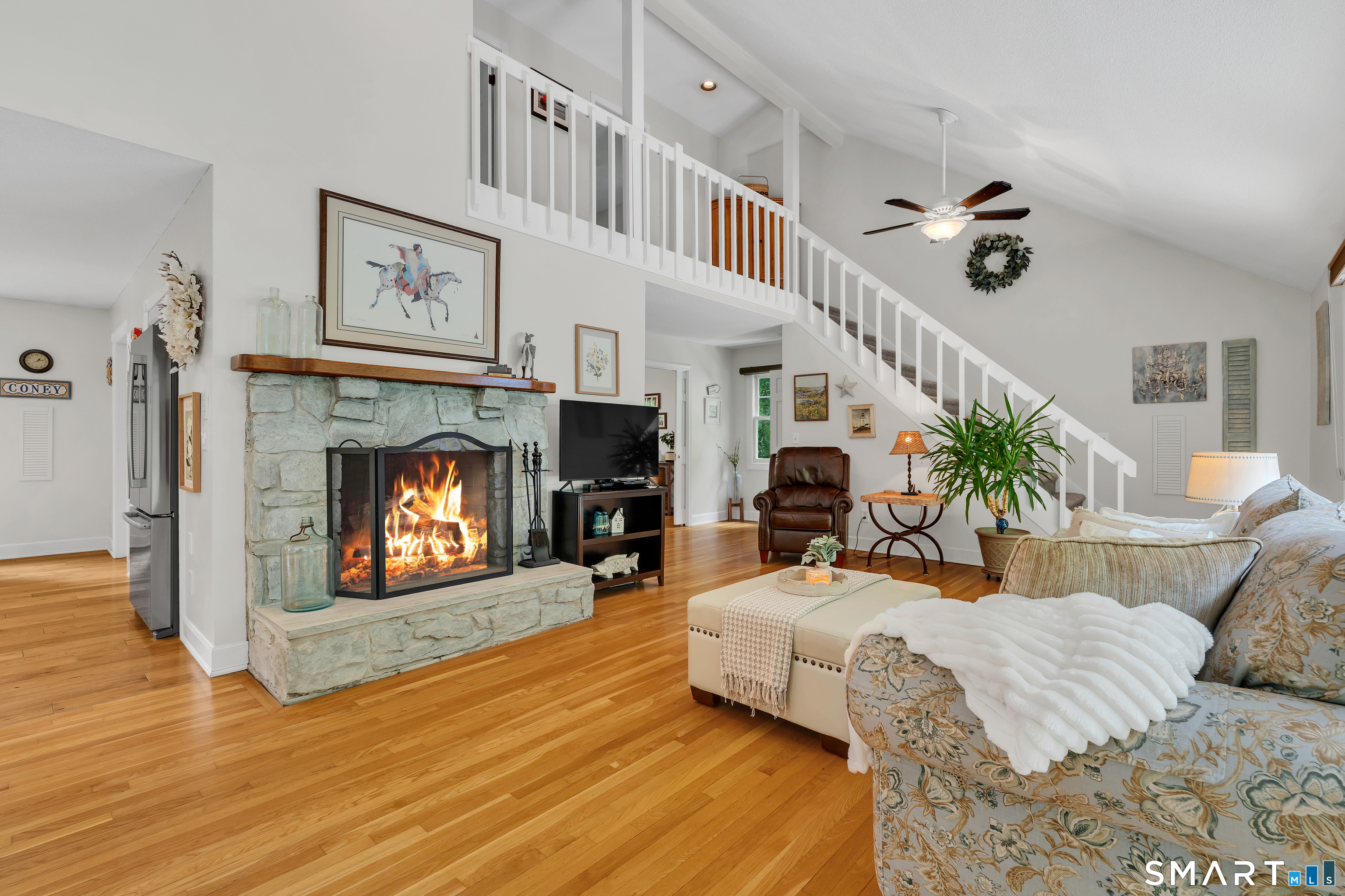 57 Weiss Road Haddam, CT 06438 - Photo 6 of 39 Warm and cozy Fireplace of course!