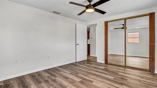 wooden floor in an empty room