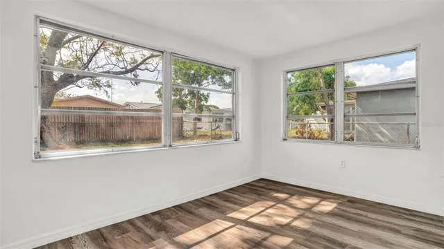 a view of empty room with window