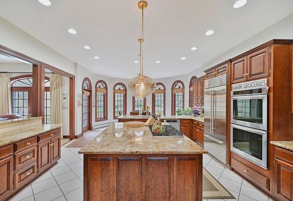 20 Goodleigh Road Dallas, PA 18612 - Photo 15 of 23 a kitchen with counter top space and stainless steel appliances