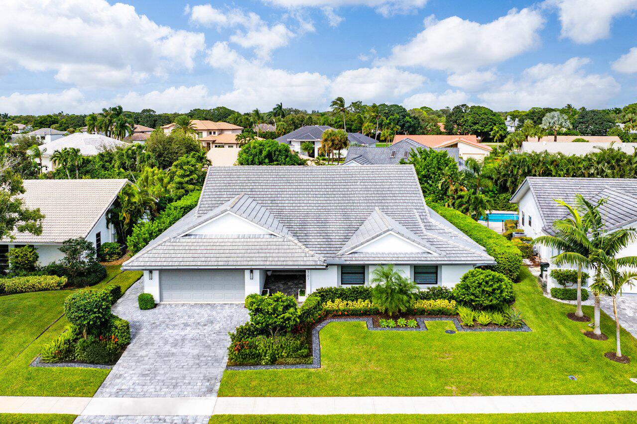 3707 Red Maple Circle Delray Beach, FL 33445 - Photo 37 of 39 an aerial view of a house
