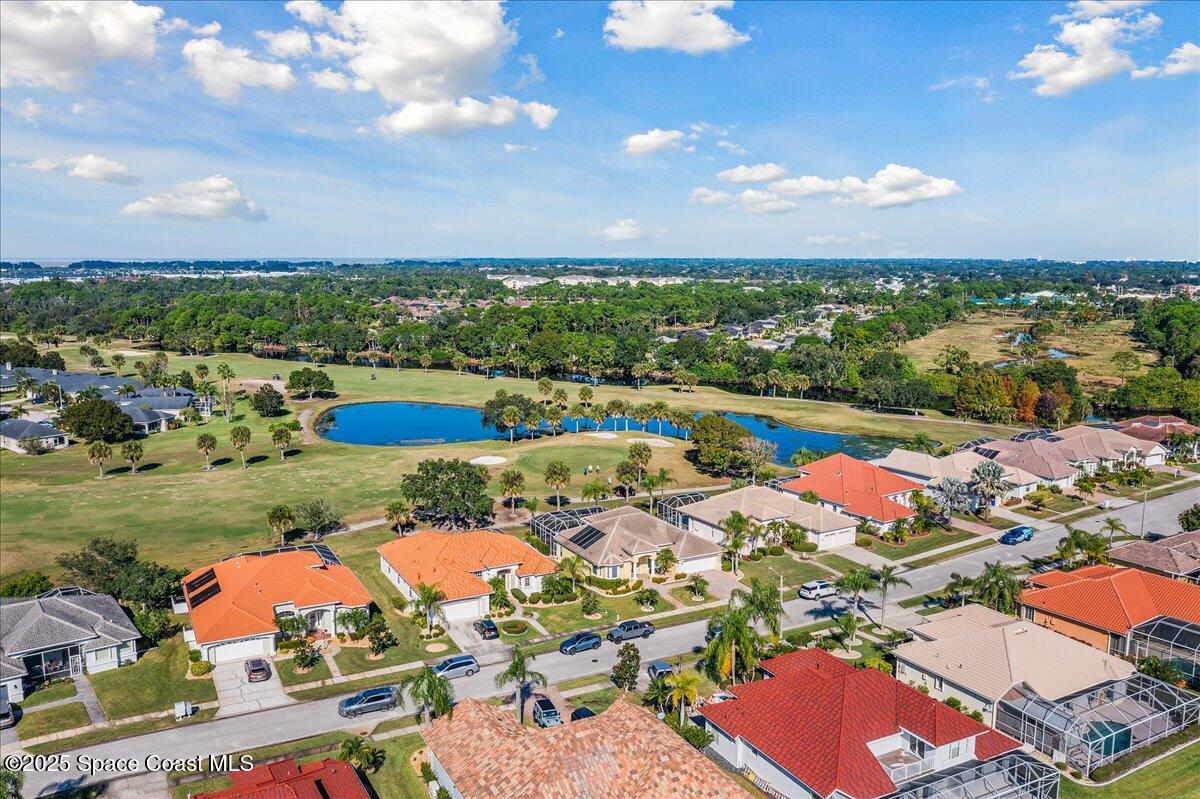 4329 Collingtree Drive Rockledge, FL 32955 - Photo 34 of 36 an aerial view of residential houses with outdoor space