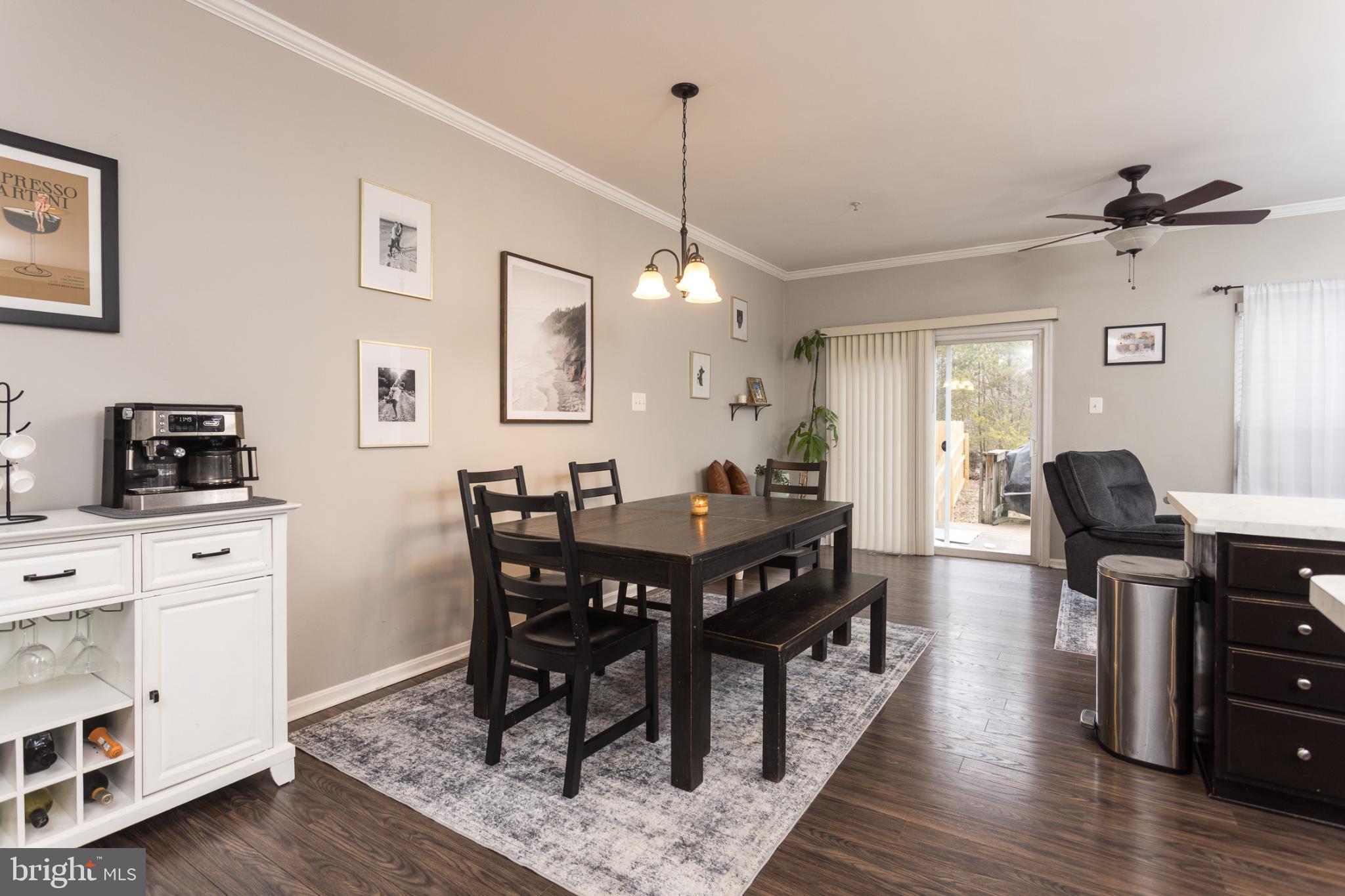 3013 Raking Leaf Drive Abingdon, MD 21009 - Photo 6 of 29 a view of a dining room with furniture and wooden floor