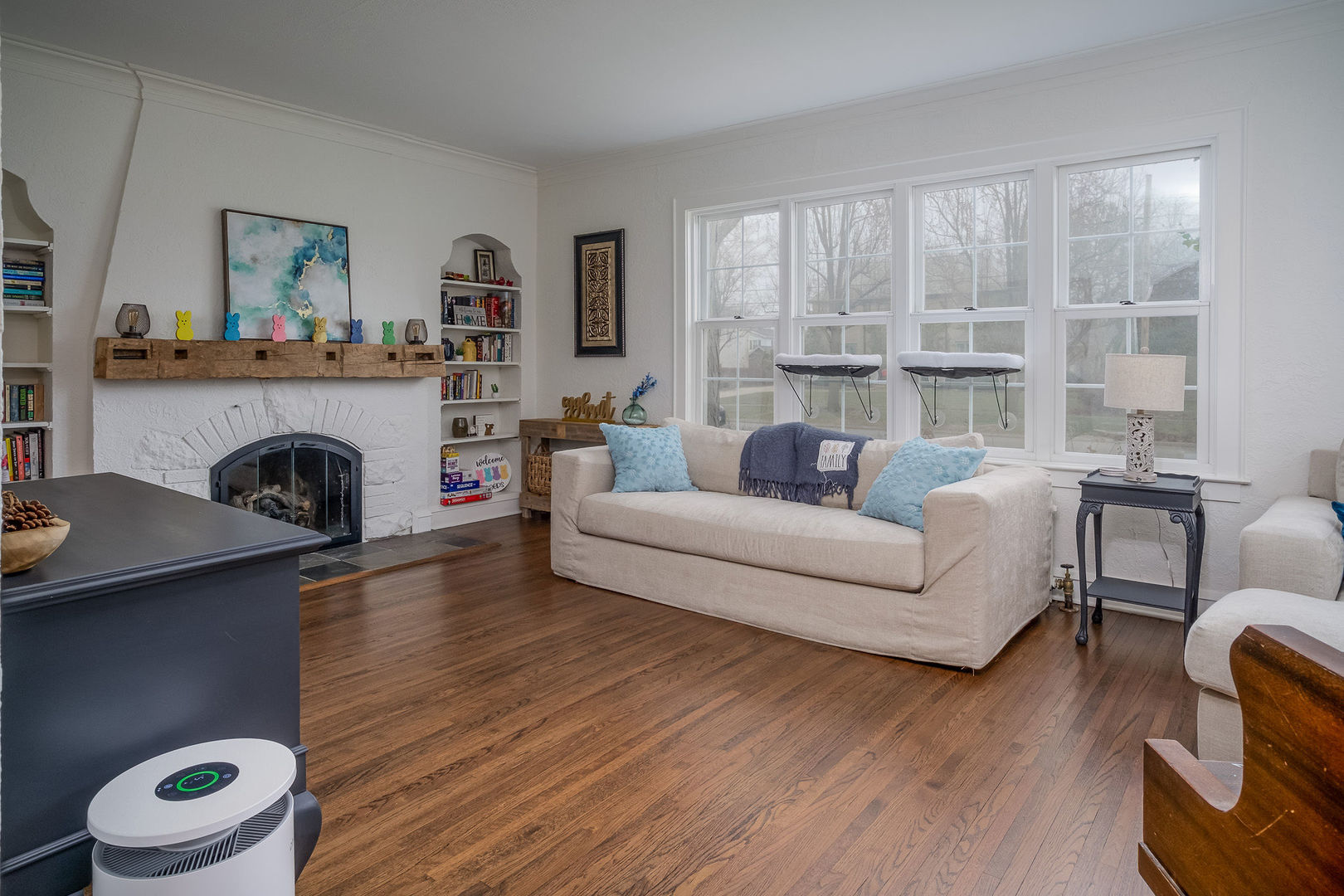 728 Howard Street Wheaton, IL 60187 - Photo 18 of 46 a living room with furniture and a large window