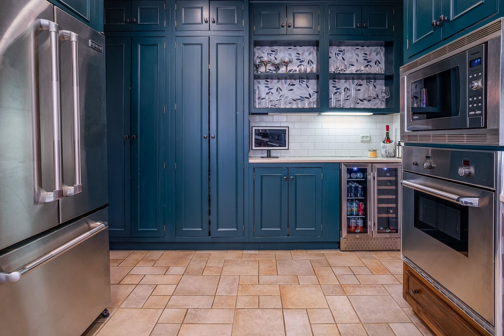 728 Howard Street Wheaton, IL 60187 - Photo 8 of 46 a kitchen with stainless steel appliances a stove and a microwave