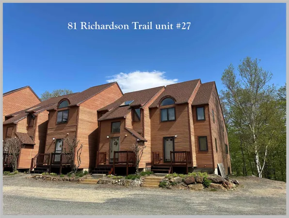 $354,900 | 81 Richardson Trail, Unit 27, Campton, NH 03223