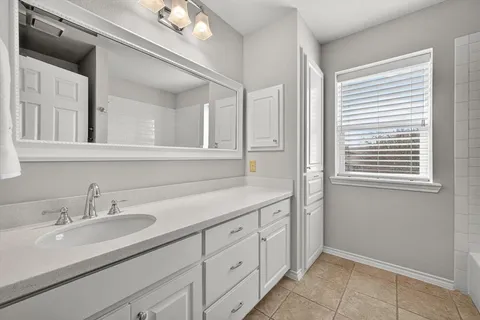 a view of a chairs and tables in the patio
