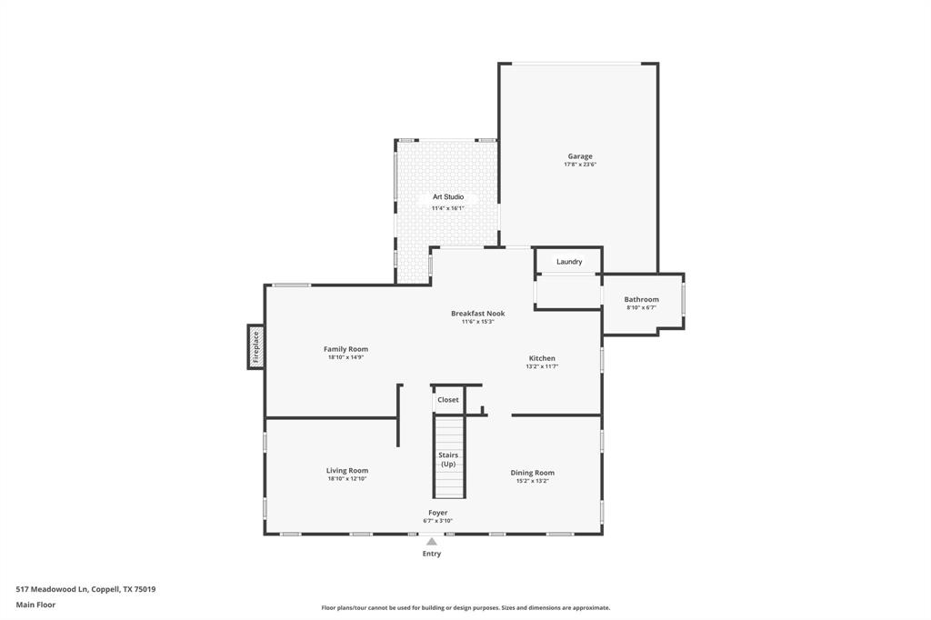 517 Meadowood Lane Coppell, TX 75019 - Photo 38 of 39 The spacious downstairs layout of this home opens the door to endless possibilities — whether you’re hosting unforgettable gatherings, or simply enjoying everyday time with family and friends
