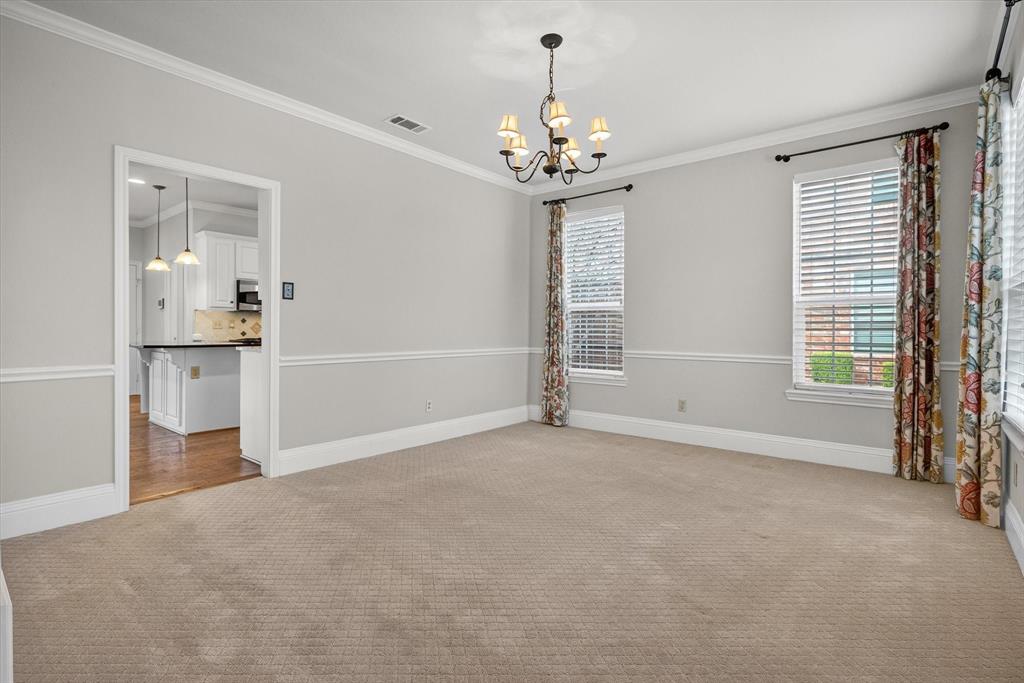 517 Meadowood Lane Coppell, TX 75019 - Photo 9 of 39 The large dining room is the perfect gathering place where laughter will echo long after the plates are cleared