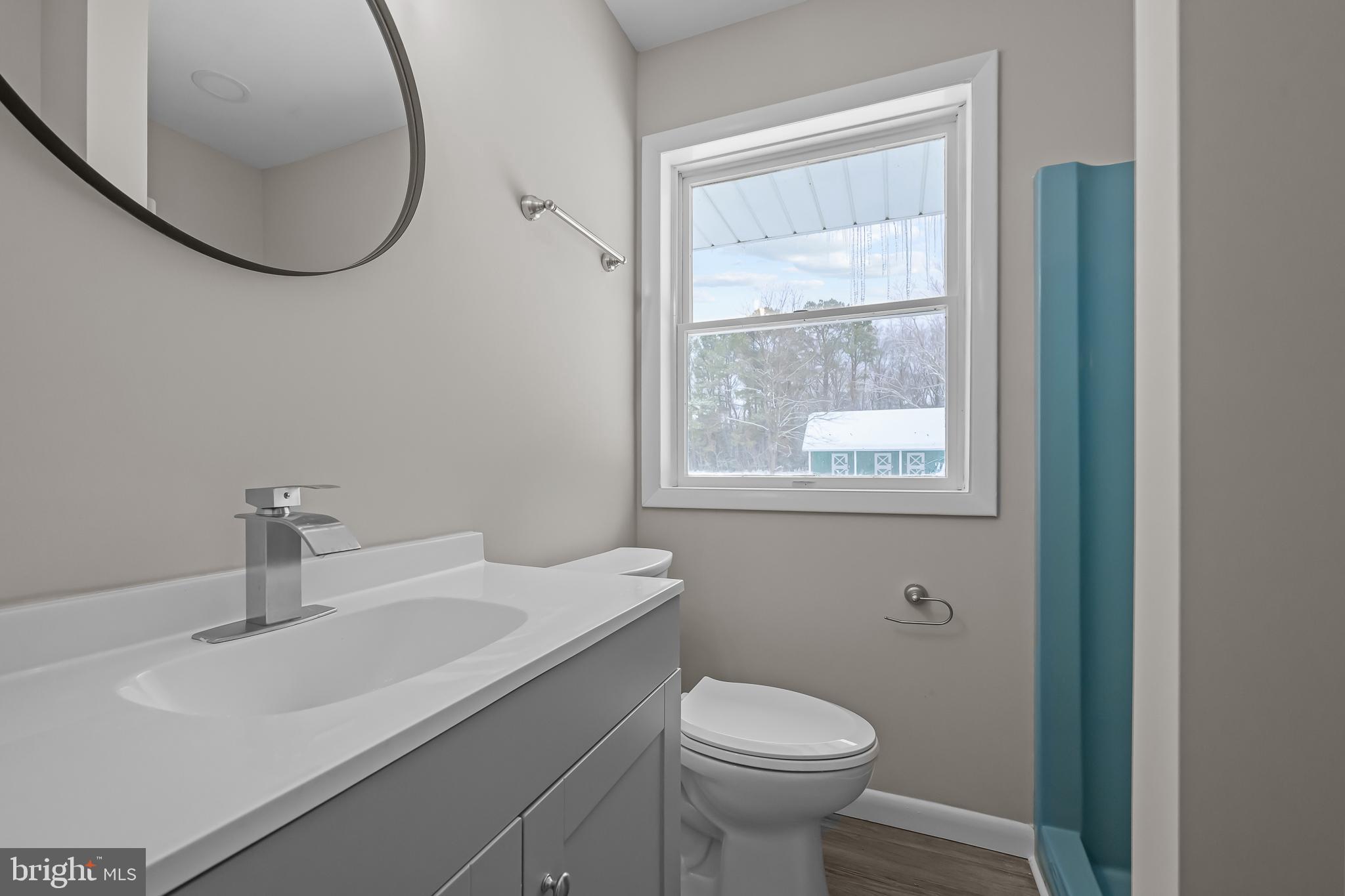 21830 Vaughn Road Georgetown, DE 19947 - Photo 28 of 39 a bathroom with a sink and a mirror
