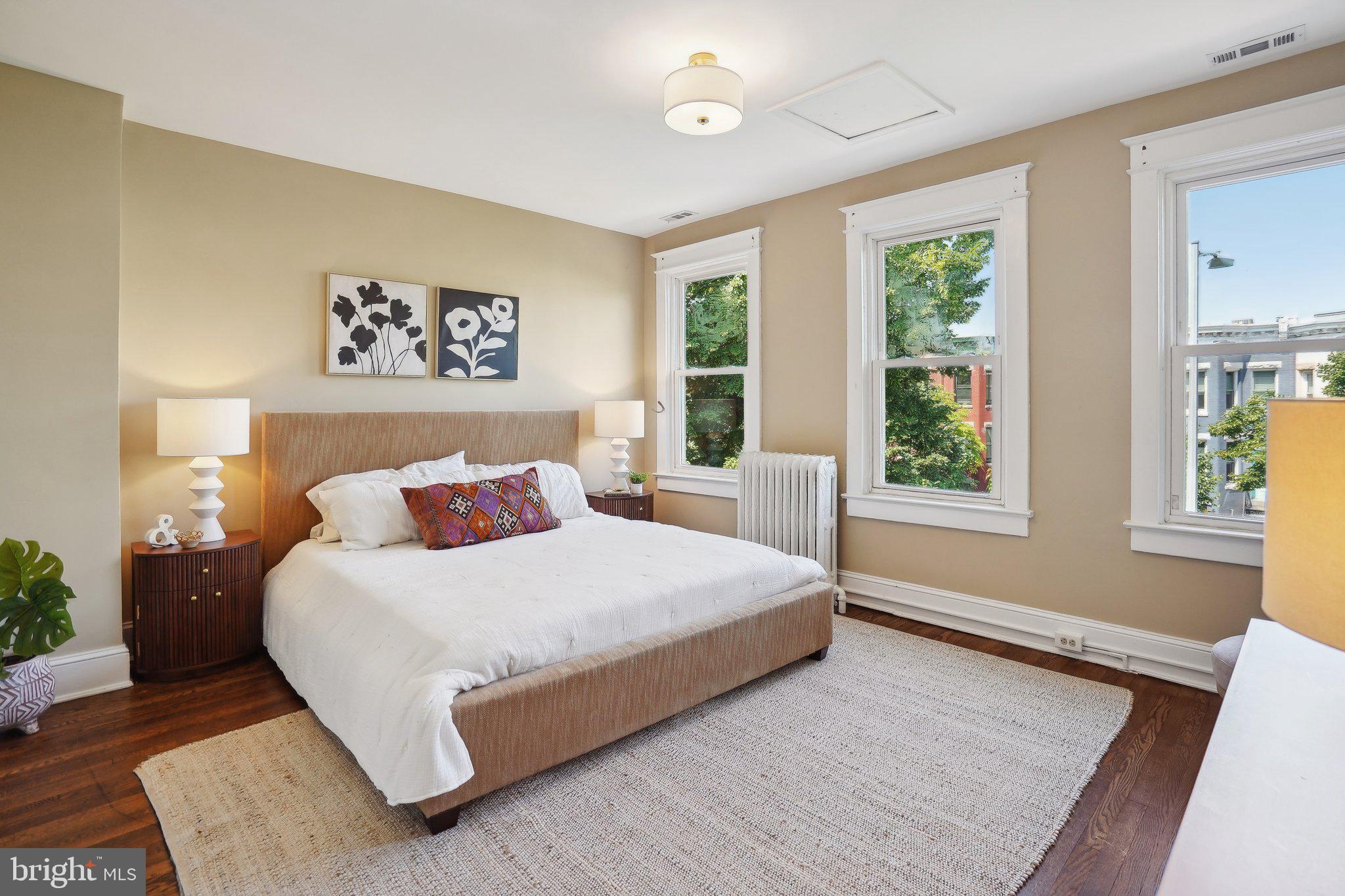 645 5th Street Northeast Washington, DC 20002 - Photo 11 of 33 Primary bedroom with lots of windows