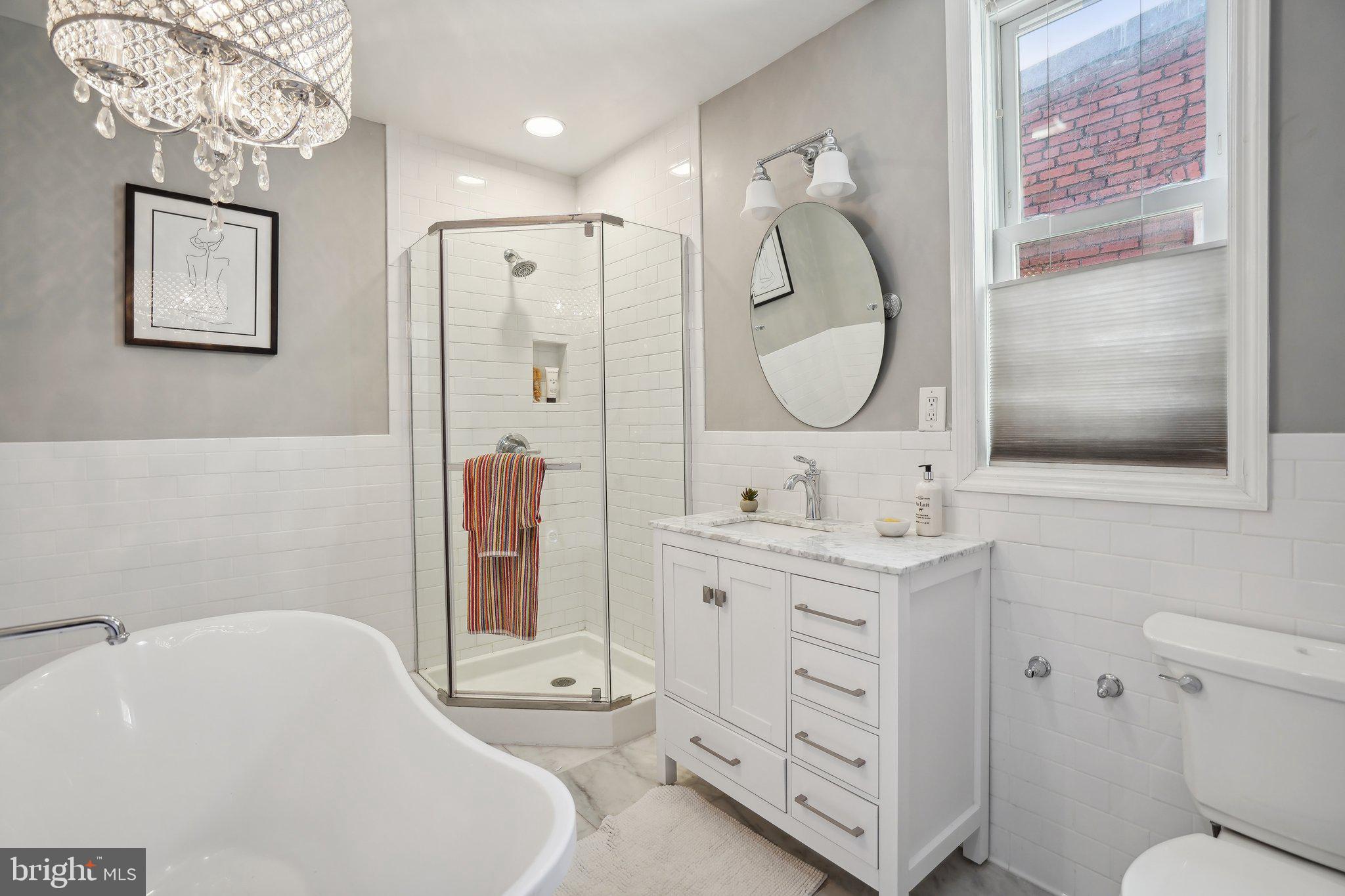 645 5th Street Northeast Washington, DC 20002 - Photo 16 of 33 Separate tub/shower bathroom