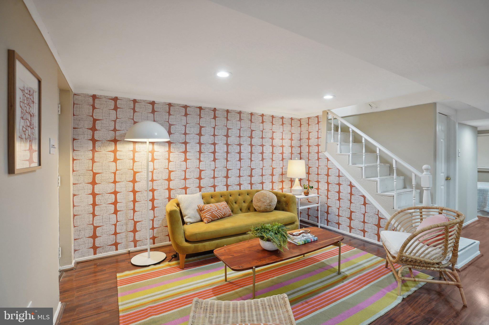 645 5th Street Northeast Washington, DC 20002 - Photo 21 of 33 Lower level living room