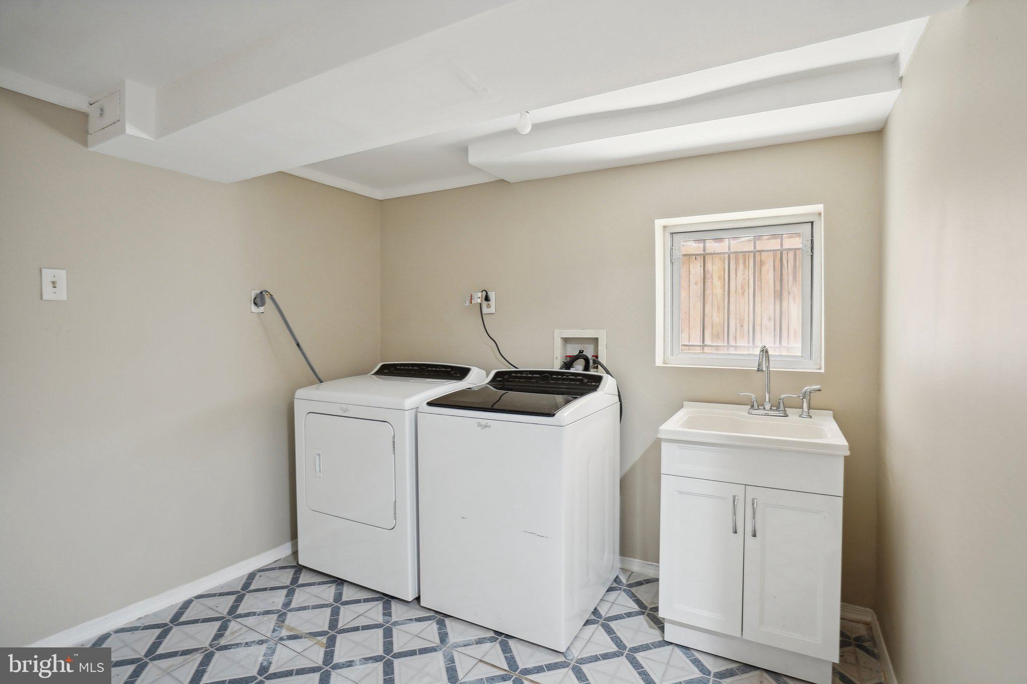 645 5th Street Northeast Washington, DC 20002 - Photo 31 of 33 Full Washer/Dryer and separate sink
