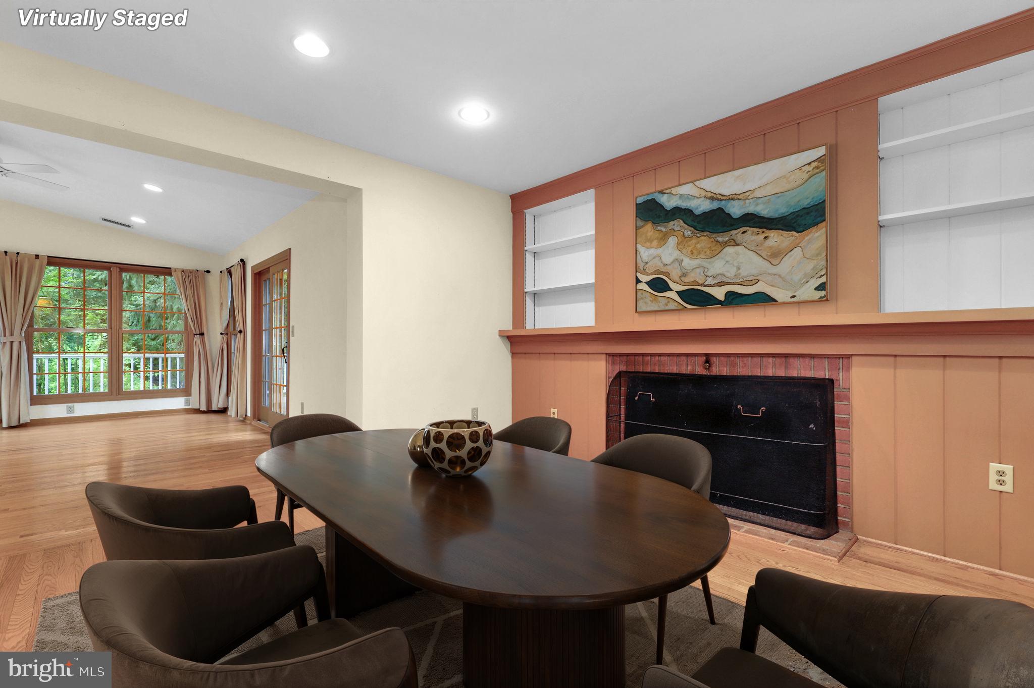 110 Linden Boulevard Middletown, MD 21769 - Photo 12 of 38 a living room with furniture and a fireplace