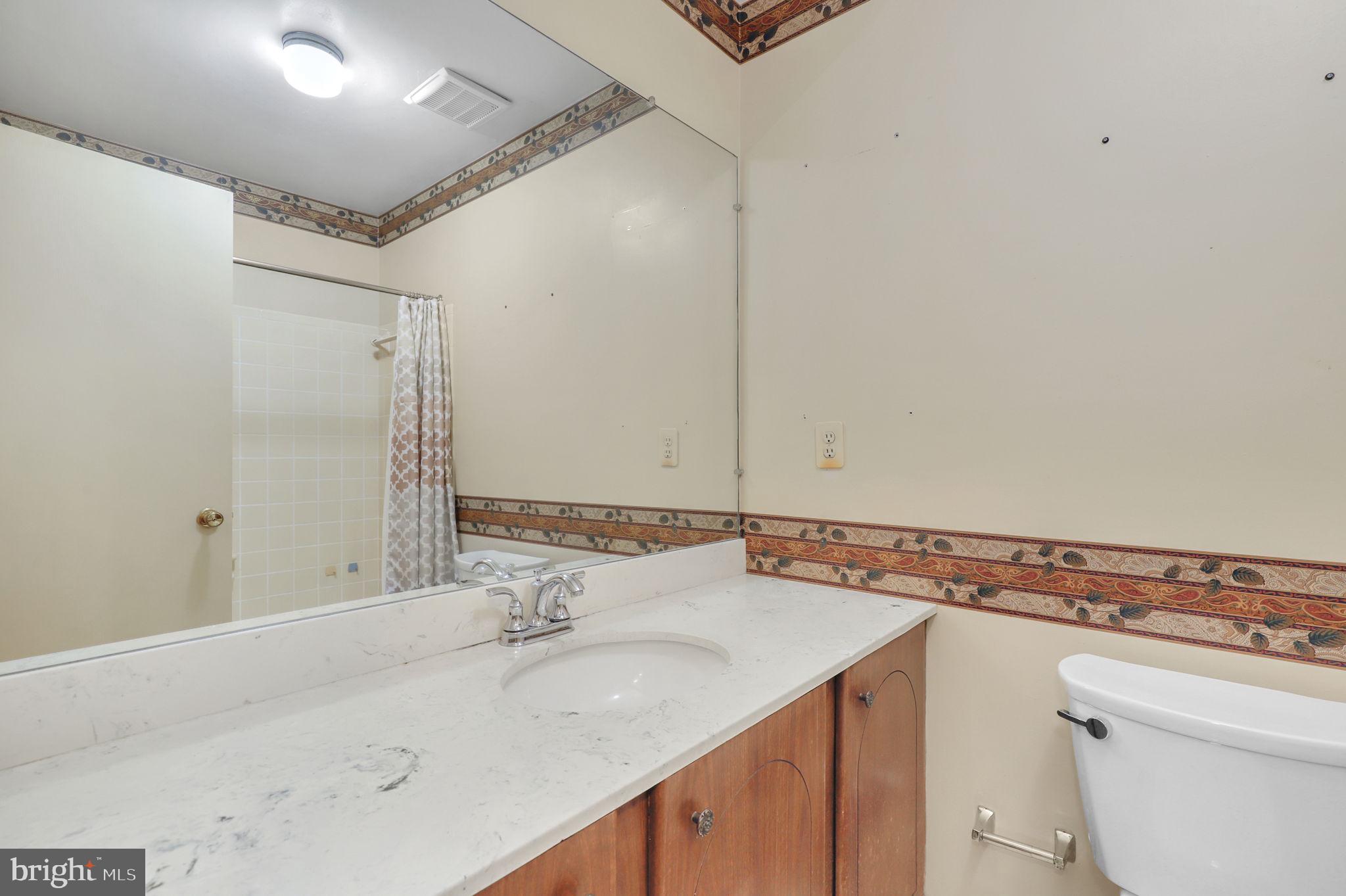 110 Linden Boulevard Middletown, MD 21769 - Photo 22 of 38 a bathroom with a sink and a mirror