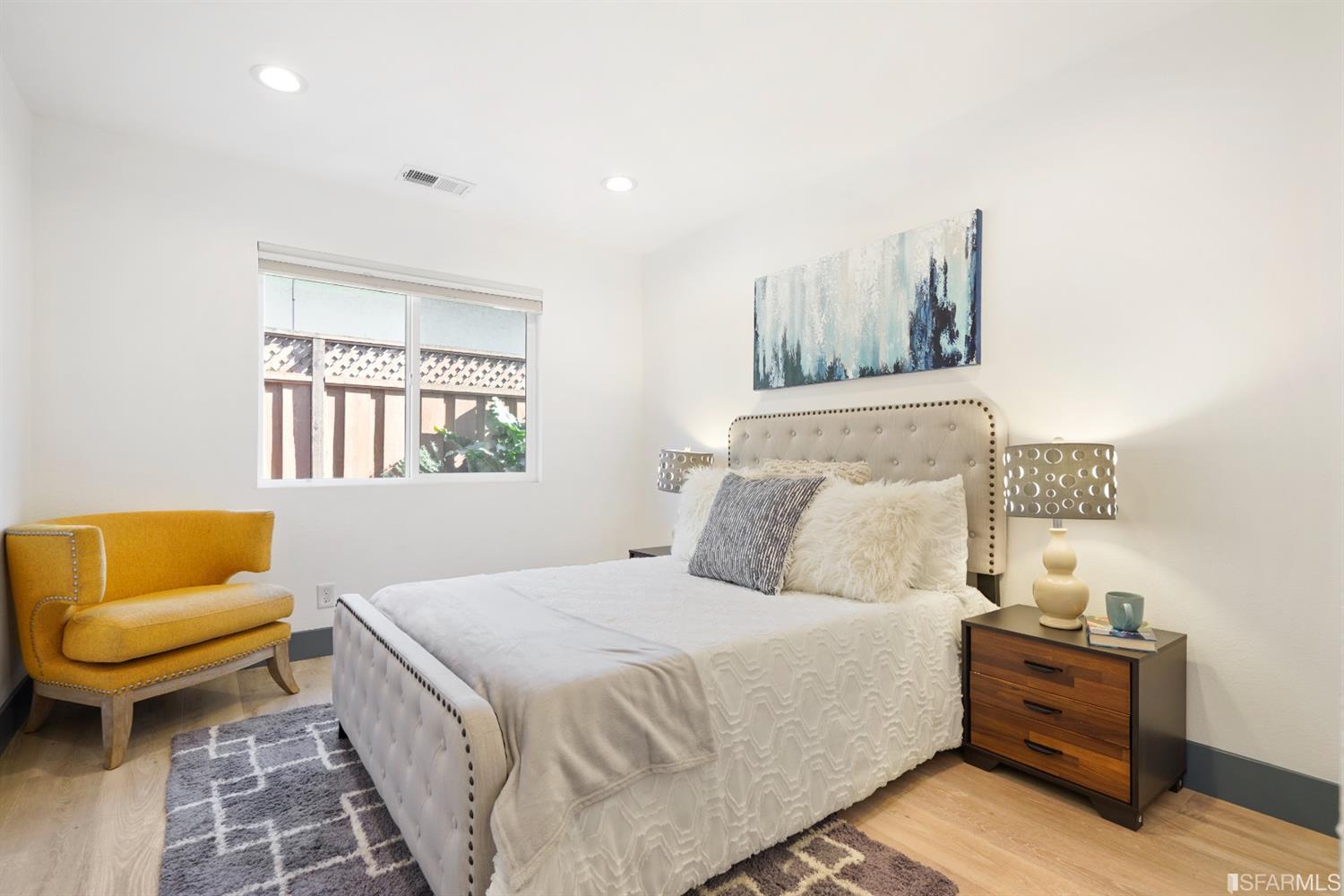 3143 Cadman Road Fremont, CA 94538 - Photo 22 of 54 a bedroom with a bed and a couch