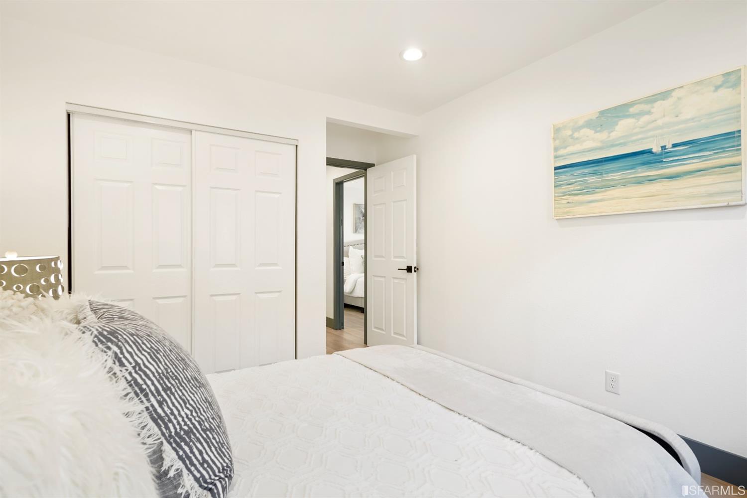 3143 Cadman Road Fremont, CA 94538 - Photo 23 of 54 a bedroom with a bed and a closet