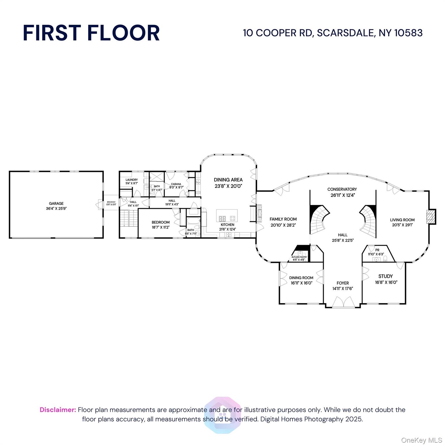 10 Cooper Road Scarsdale, NY 10583 - Photo 45 of 47 a picture of a floor plan