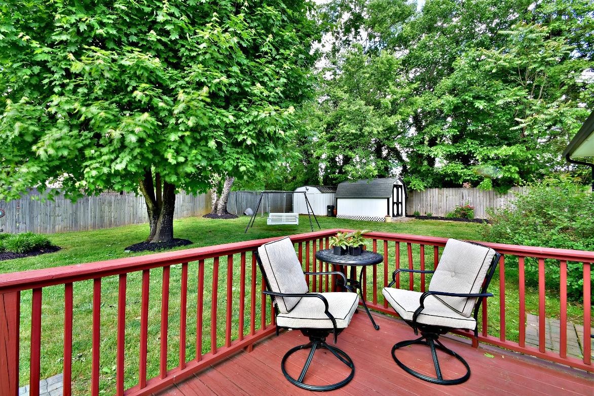 6100 McNeely Road Corryton, TN 37721 - Photo 14 of 17 a view of a two chairs in the deck
