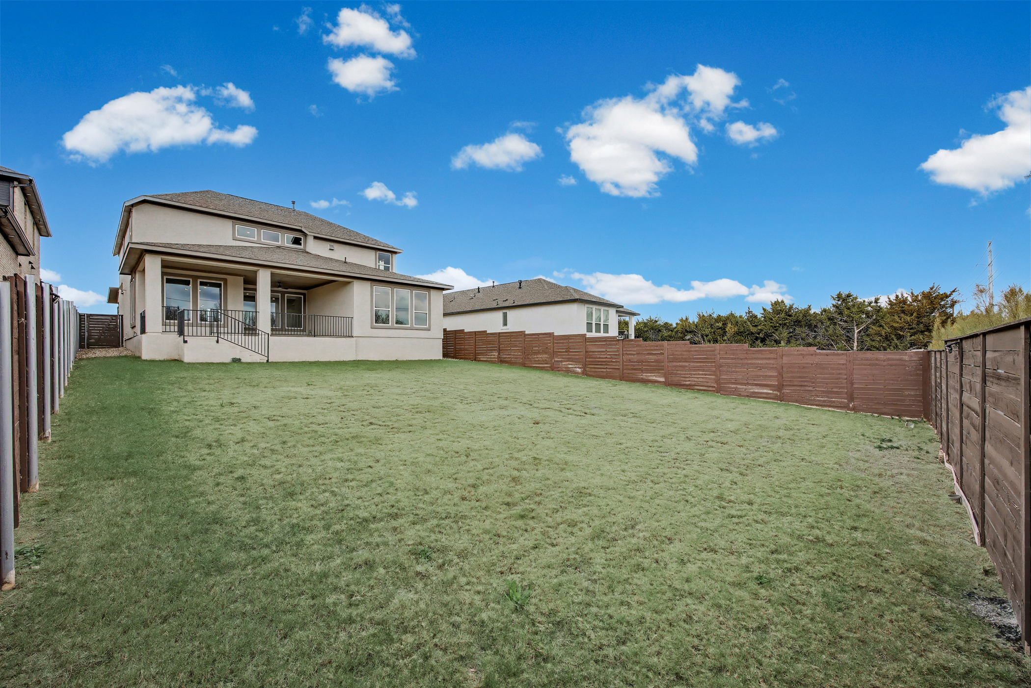 424 Spindrift Lane Leander, TX 78641 - Photo 25 of 26 a view of a house with a backyard