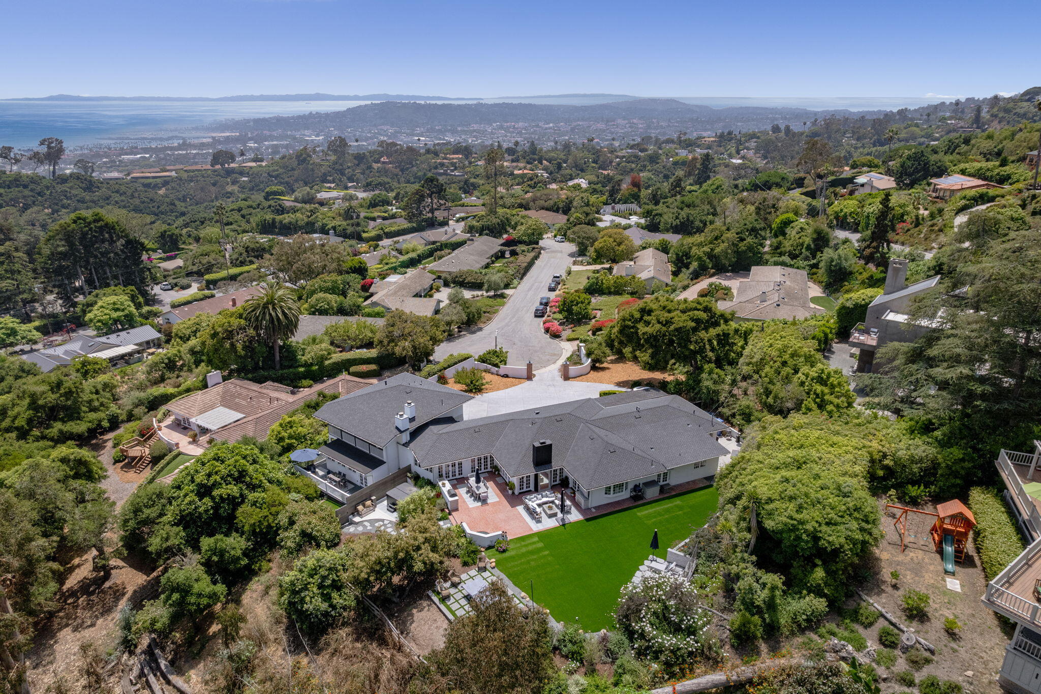 871 Deerpath Road Santa Barbara, CA 93108 - Photo 46 of 52 52-web-or-mls-05 - Aerial View