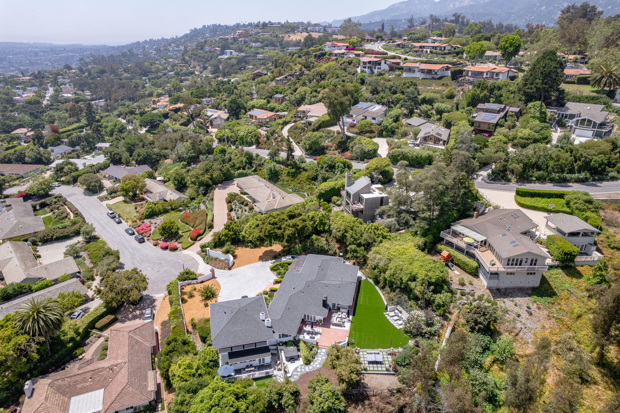 871 Deerpath Road Santa Barbara, CA 93108 - Photo 48 of 52 54-web-or-mls-07 - Aerial View