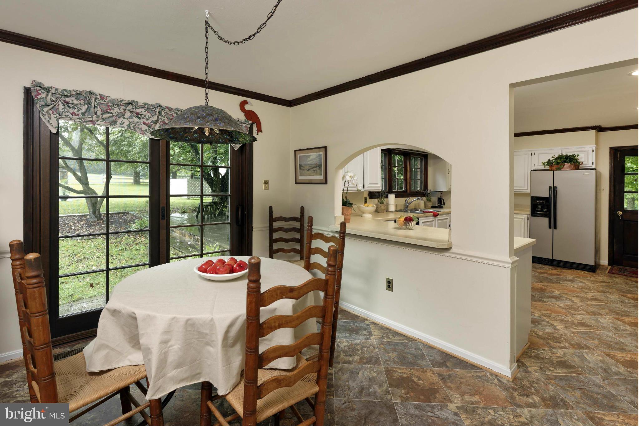 21230 St Louis Road Middleburg, VA 20117 - Photo 12 of 30 Kitchen opens to Breakfast Rm overlooking gardens