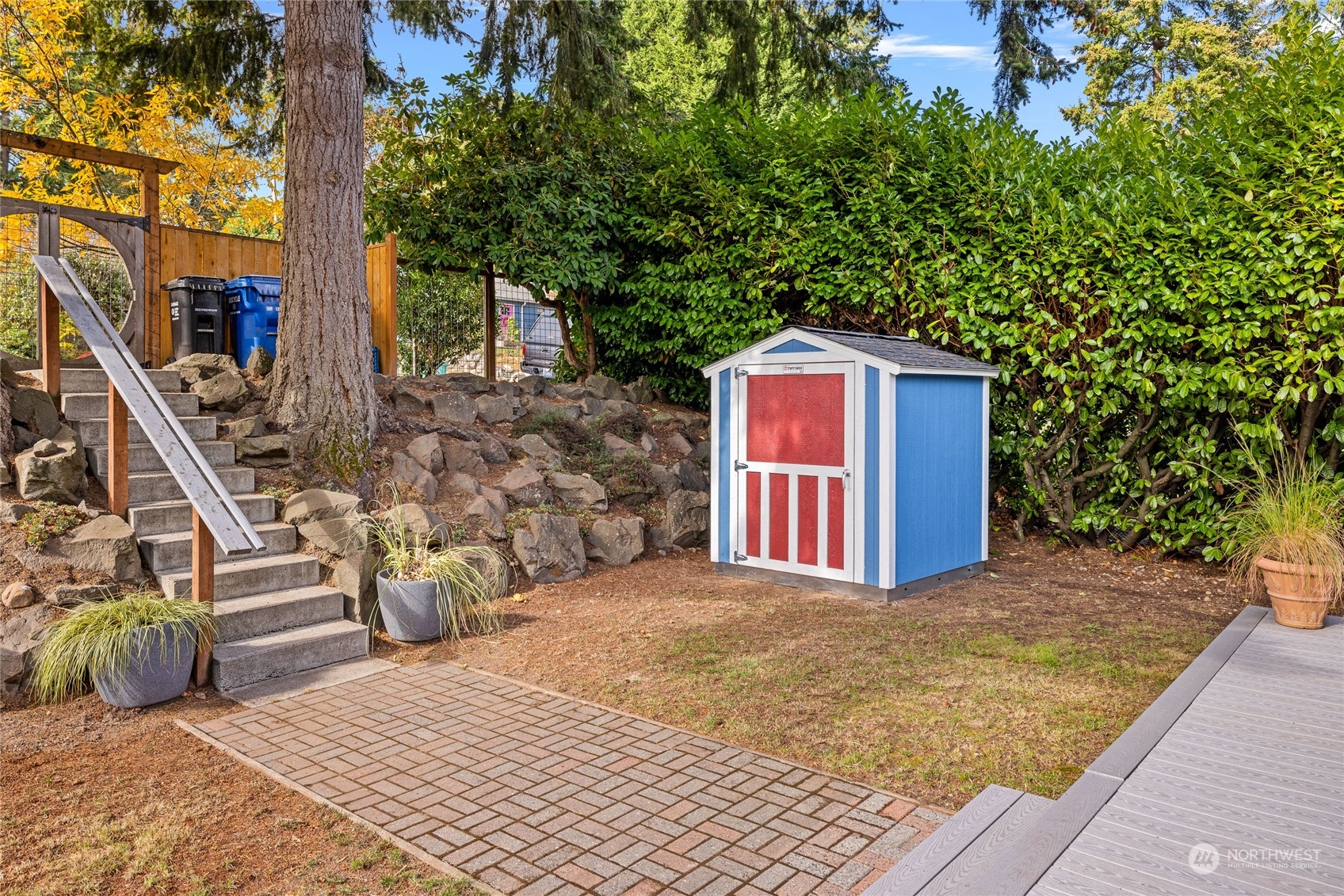 9734 31st Avenue Southwest Seattle, WA 98126 - Photo 22 of 29 a view of outdoor space with seating area