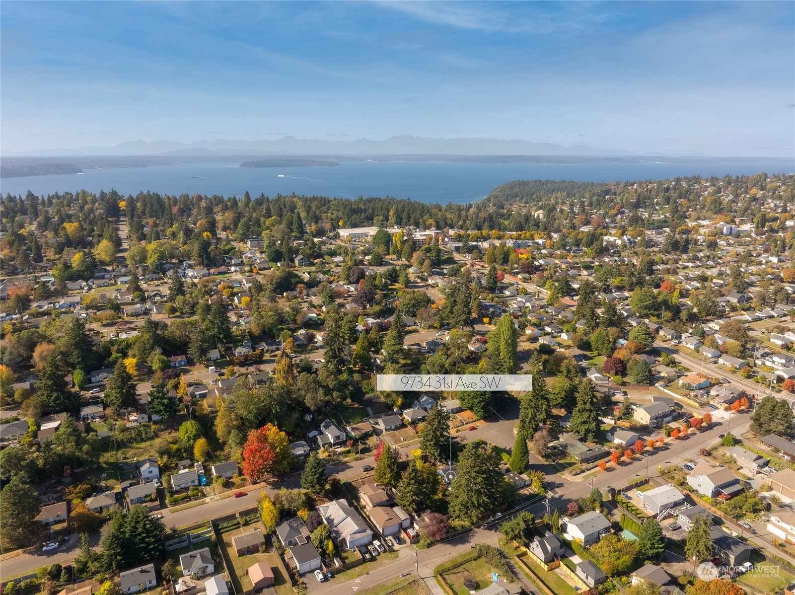 9734 31st Avenue Southwest Seattle, WA 98126 - Photo 29 of 29 an aerial view of multiple house
