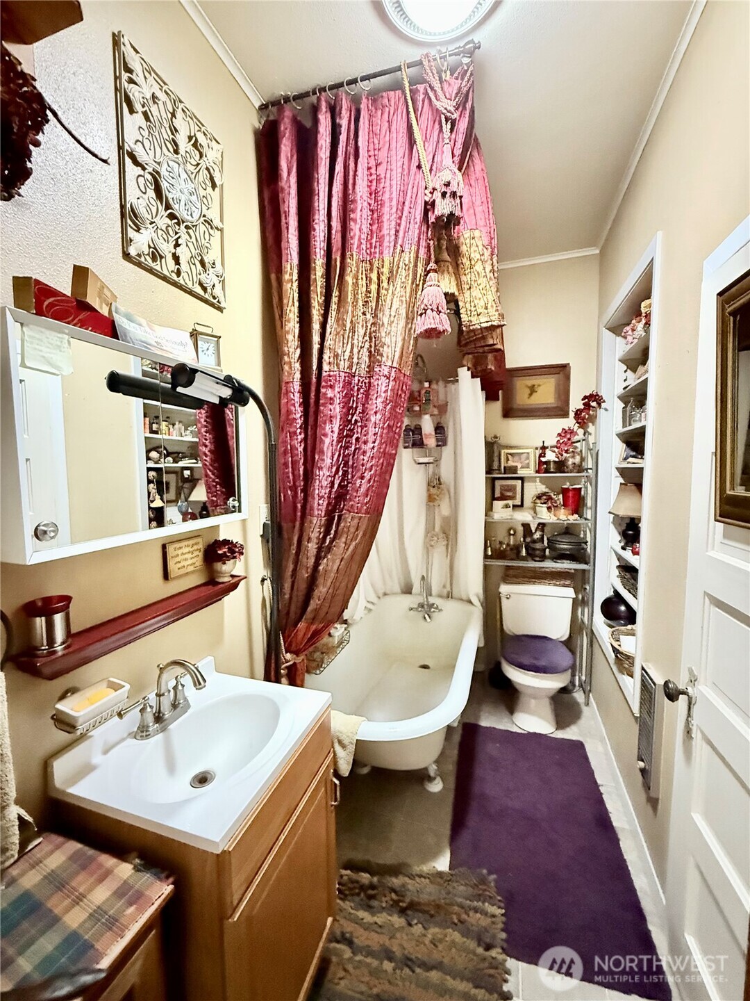 119 North Main Street Conconully, WA 98819 - Photo 25 of 30 a bathroom with a sink toilet and shower