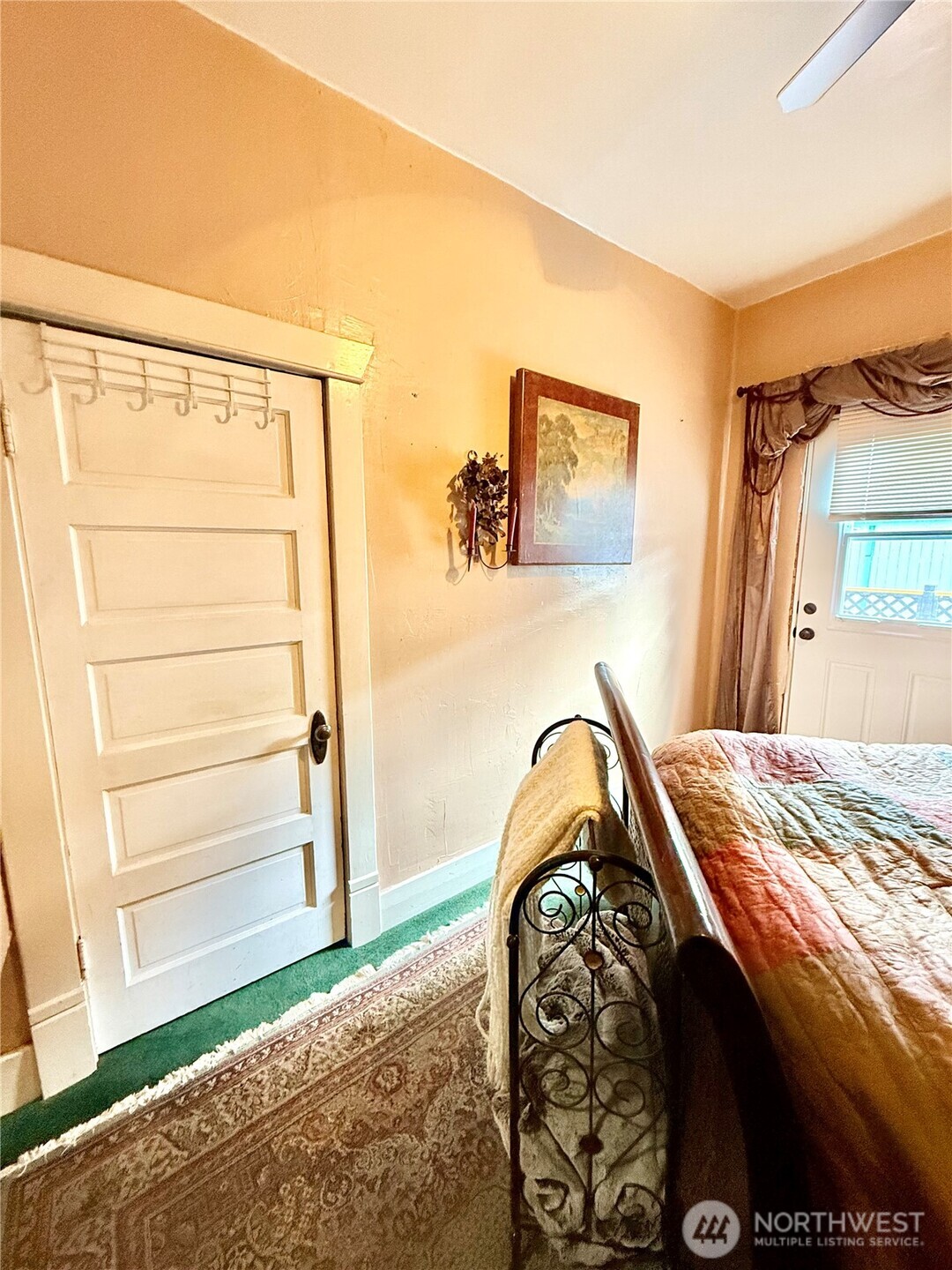 119 North Main Street Conconully, WA 98819 - Photo 28 of 30 a bedroom with a bed and a window