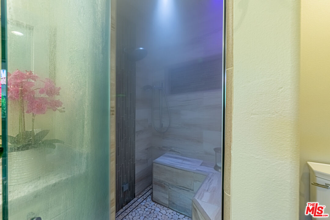 1195 Vía Pintada Riverside, CA 92507 - Photo 28 of 51 a bathroom with a shower