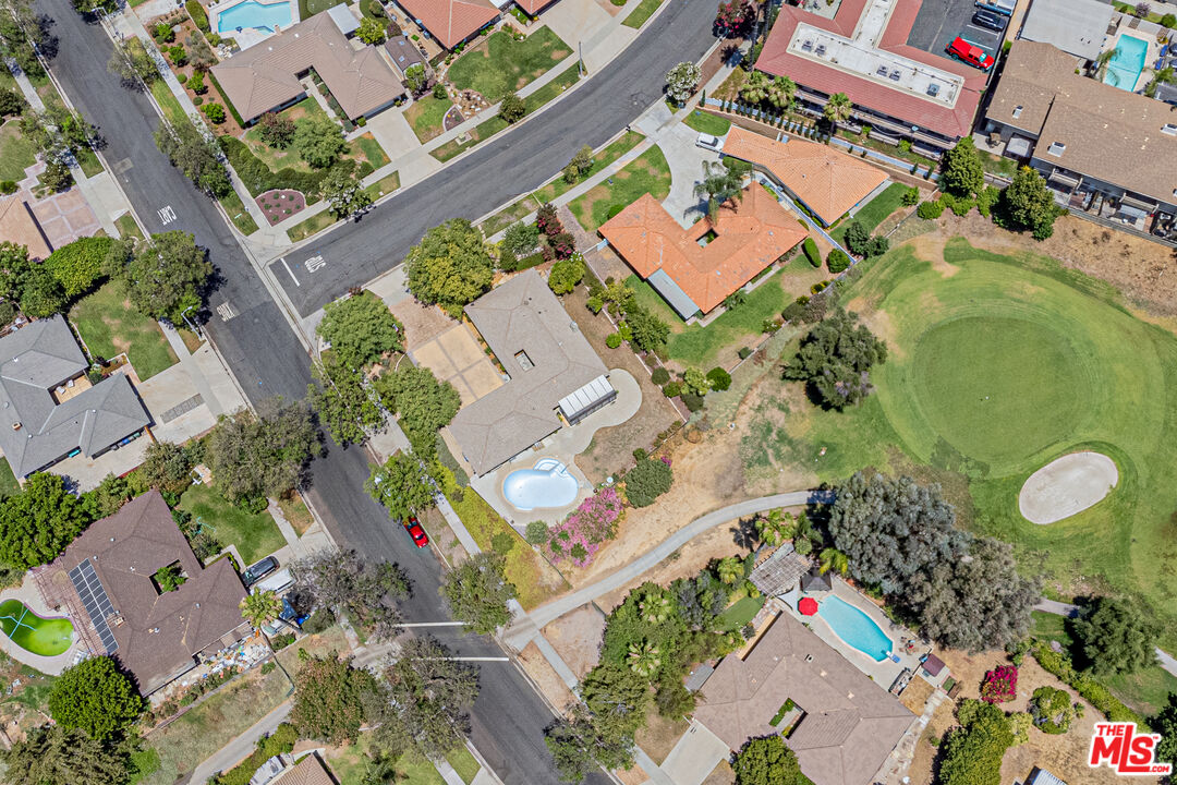 1195 Vía Pintada Riverside, CA 92507 - Photo 49 of 51 an aerial view of a house