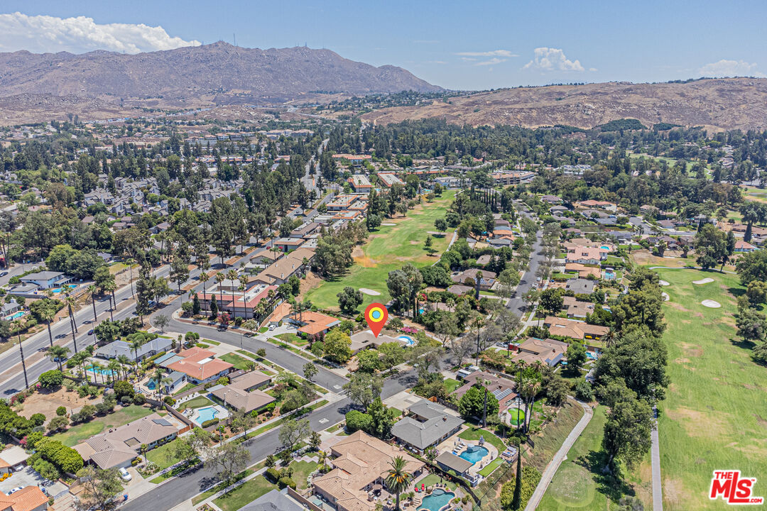 1195 Vía Pintada Riverside, CA 92507 - Photo 51 of 51 an aerial view of residential house with outdoor space
