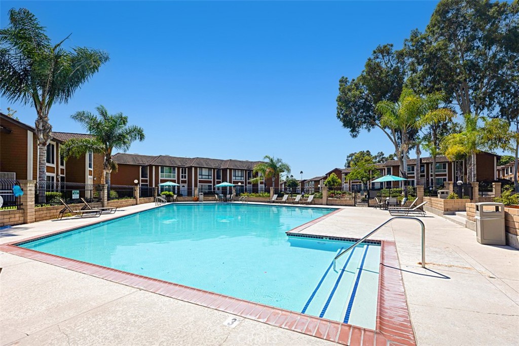 25885 Trabuco Road, Unit 203 Lake Forest, CA 92630 - Photo 30 of 43 a view of swimming pool with outdoor seating and yard