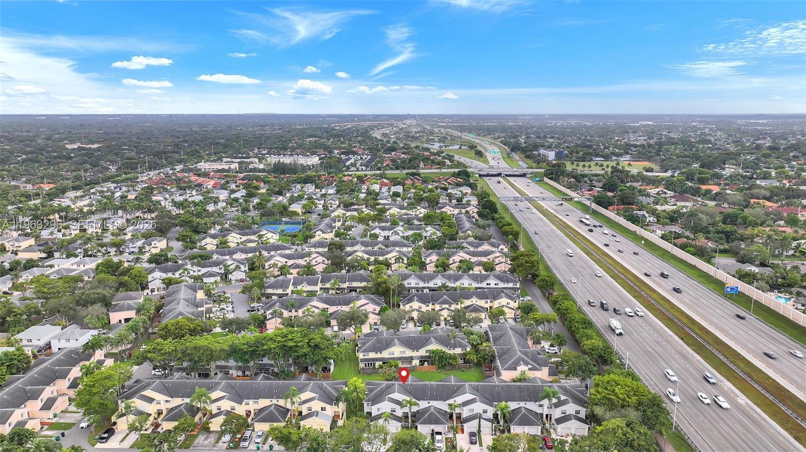 11864 Southwest 97th Terrace Miami, FL 33186 - Photo 29 of 32 an aerial view of residential building with green space