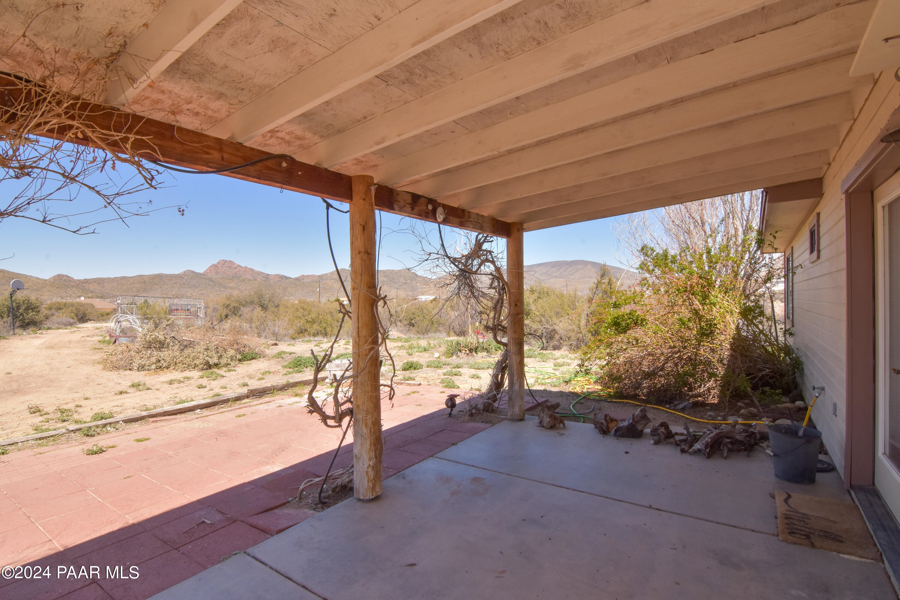 6950 Musgrove Road Skull Valley, AZ 86338 - Photo 24 of 38 Back Patio